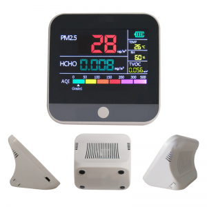 Inteligentní detektor kvality vzduchu Plynový monitor PM2.5 s laserovým senzorem Vysoce citlivý detektor vzduchu